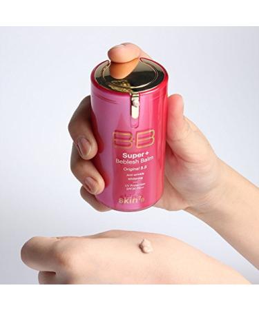 SKIN79 Super+ Beblesh Balm Original BB Cream 1.35 fl.oz + 2 Travel Size BB Cream Pink 7g - Buy Online on GoSupps.com