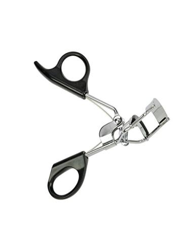 Eyelash curler tweezers for eyelash shaping Kosmetex eyelash curler black-silver