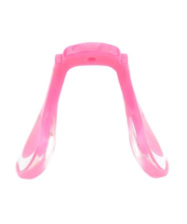 Wekiva replacement nose pad holder made of metal nose bridge 2 pieces pink silicone for insert/screw in glasses pad replacement for children U-shaped plastic glasses transparent nose pad arm