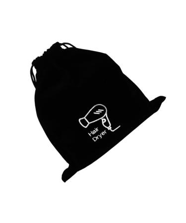 MAGICLULU Flannel Hair Dryer Bag Hair Tools Travel Bag Hair Dryer Bag for Travel Bag for Hair Dryer Travel Makeup Bag Curling Iron Travel Bag Hair Tool Travel Bag Flat Ironing Travel Bag