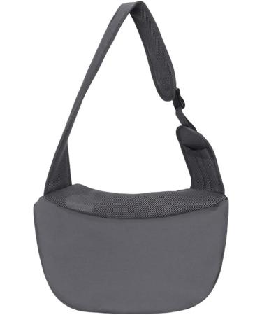 Pet Sling Carrier Bag Dog Cat Hand-Free Sling Carrier Shoulder Bag Breathable Mesh Pet Puppy Travel Bag Handbag Adjustable Shoulder Strap Pet Tote Bag For Small Dog Cat Puppy Outdoor Walking Travel Grey - Buy Online on GoSupps.com