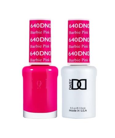 LIKO DND Nail Polish Nail Gel Barbie Pink Looks Classy On Your Nails Suitable for All Seasons No Wipe Nail Gel Polish Pack of 1 DND 640