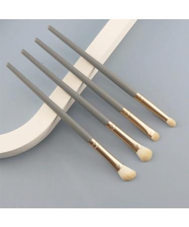 Premium 4-Piece Eye Shadow Brush Set Soft Hair Makeup Brushes for Flawless Application | Portable & Ideal for Halo Dyeing - Buy Online on GoSupps.com