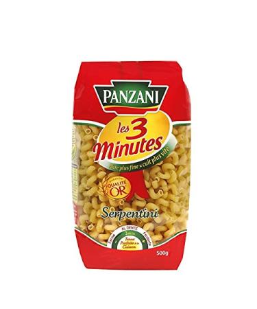 PANZANI PANZANI - Quick Cooking Serpentini 3Min 500G - Pack of 4