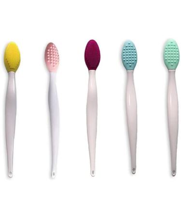 dijiusidy Lip Brush Woman Accessories Silicone Powder Buffer Comedo Remover Facial Clean Removing Tools Easily Grip Exfoliating Brushes Green - Buy Online on GoSupps.com
