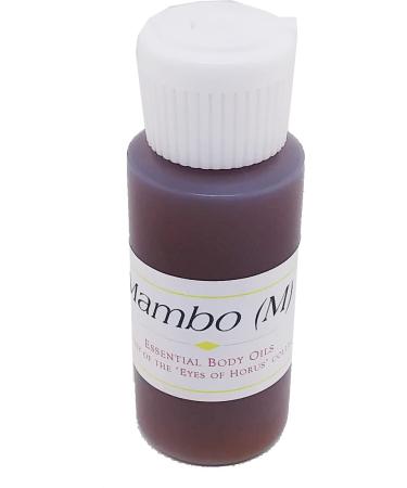Mambo - Type LC For Men Scented Body Oil Fragrance Flip Cap - Dark Red - 1 oz. - ID#4956 1 Fl Oz (Pack of 1)