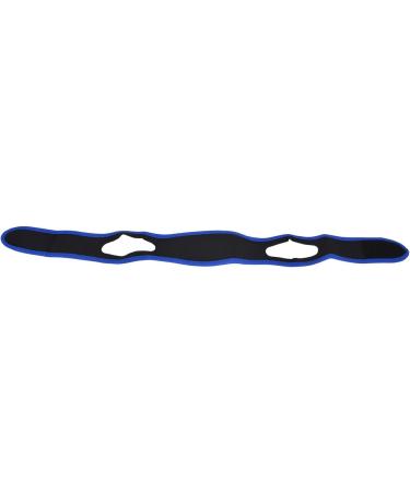 Adjustable Stop Snore Belt Chin Strap - Blue Black - for Men and Women - Office and Bedroom - Buy Online on GoSupps.com