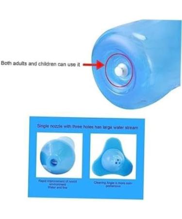 500ML Nasal Irrigation Bottle for Adults - Sinus Rinse Kit with 2 Nozzles for Safe and Effective Nasal Cleansing - Includes Saline Nasal Spray - Buy Online on GoSupps.com