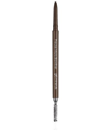 Glo Skin Beauty Precise Micro Browliner | Long-Lasting  Wax-Based Formula Glides On Skin and Shapes Your Brows  (Dark Brown)