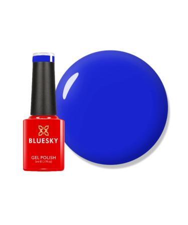 Bluesky Gel Nail Polish Blue Bamboo - Neon32 Bright Blue Long Lasting Chip Resistant 5ml (Requires Drying Under UV LED Lamp) Neon Blue 5 ml (Pack of 1) - Buy Online on GoSupps.com