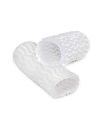 NOLITOY 5 Pairs Sleeve for Protector Tube Sleeves Toes Warmers Toe Sleeve for Corns Silicone Toe Sleeves Toe Tubes Sleeves Bunions Cushion Sports Toe Cover