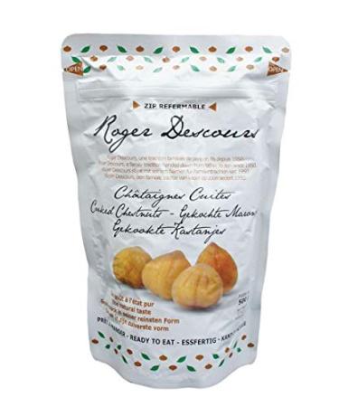 Cooked chestnuts - sweet chestnuts 500 grams peeled Without added salt 500 g (1 pack) - Buy Online on GoSupps.com