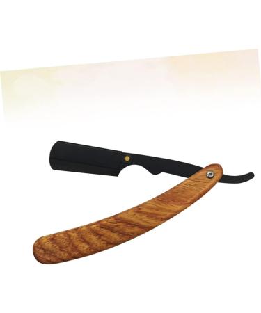 Frcolor 2-in-1 Eyebrow Razor & Hair Clipper - Professional Bamboo Manual Shaving Razor for Men - Best International Shipping - Buy Online on GoSupps.com