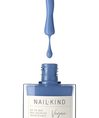 NAILKIND Sofie In Paris Indigo Blue Nail Polish 8ml - Vegan & Peta Certified - Cruelty Free High-Shine Varnish - Quick Drying, Long Lasting & Chip Resistant - Buy Online on GoSupps.com