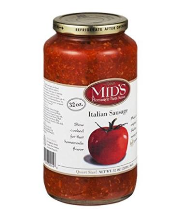 Mid's Homestyle Italian Sausage Pasta Sauce - Authentic Flavor | [Brand Name] - Buy Online on GoSupps.com