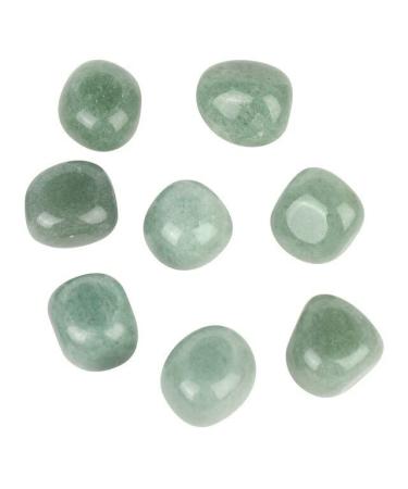 500g 2-2.5cm Green Natural Stones Crystal Tumbled Divination Stones Home Decor - (Color: 500g) Stone Mineral Specimen
