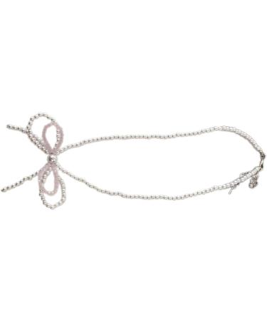 SOUTHJIELING Fashionable Pearl Necklace | Chic Bow Neck Jewelry | Stylish Rose Design - International Shipping - Buy Online on GoSupps.com
