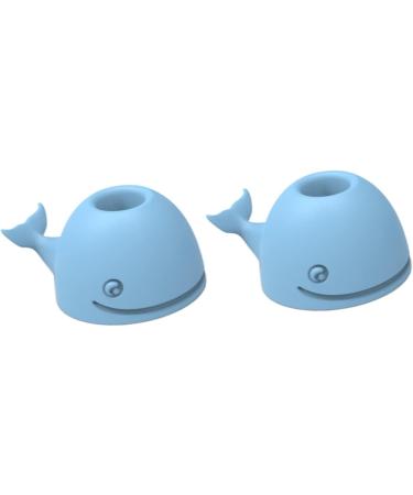 Alipis Silicone Toothbrush & Razor Holder - Set of 6 | Multi-Functional Storage Container | Sky Blue - Buy Online on GoSupps.com