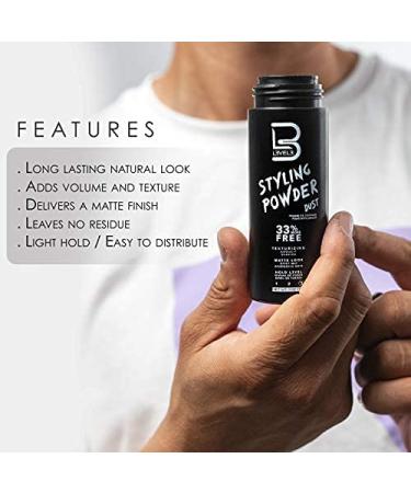 Level 3 Hair Gel & Hair Spray Kit - Super Strong Hold - Flake Free - Long Lasting Shine - Great for Men and Women - Strong Hold Hair Spray (Sample Powder Included) - Buy Online on GoSupps.com