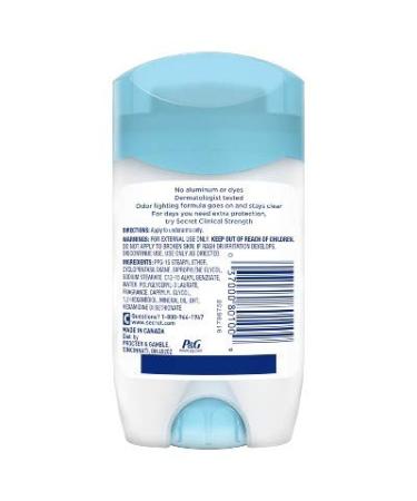 Buy Secret Aluminum Free Deodorant Honeydew 2.4 oz (2-Pack) - Best Natural Deodorant for Sensitive Skin | International Shipping Available - Buy Online on GoSupps.com