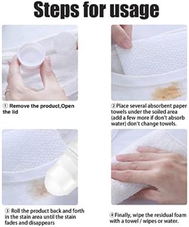 JIAWEIIY Stain Remover-Rolling Bead Portable Emergency Stain No-Wash Magic Stain Remover Rolling Bead Stain Remover Roller-Ball Cleaner (1) - Buy Online on GoSupps.com