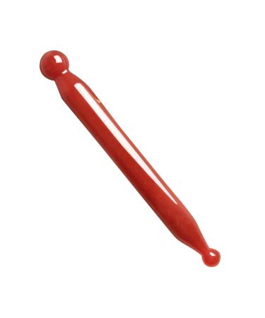 Beavorty Tendon Massage Tools Tool Massage device Massage ACUPREPRESSIFT Massage tab Manual massage bars Point massage tool Massage trays from Harz Natural Harz Eyes Scrollrad 12.50x1.20cm Dark red