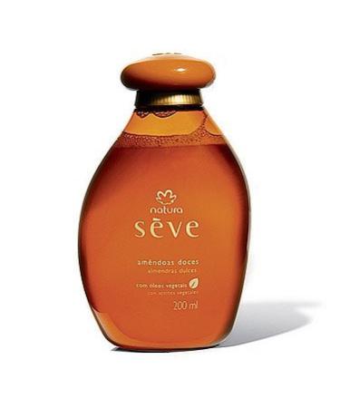 natura Linha Seve Amendoas Doces Oleo Desodorante Corporal 200 Ml Seve Colletion - Sweet Almonds Body Shower Oil 6.76 Fl Oz