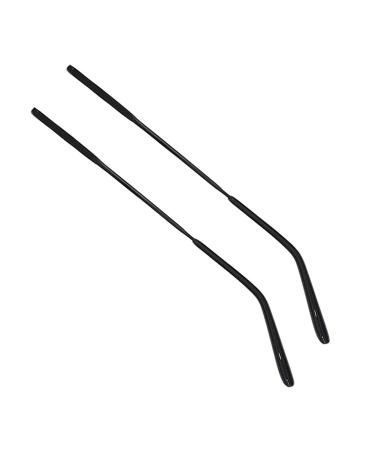 Lubrel glasses glasses metal glasses glasses spare parts double tooth spacing 1 mm repair of sunglasses 1 pair black