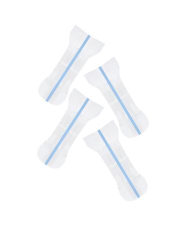 Healvian 4pcs Swimming Stickers Water Proof Stickers Women's Private Stickers White Non-woven Fabric