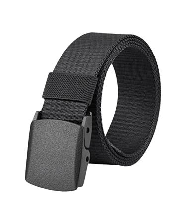 Yonburd Adult and Youth Baseball/Softball Uniform Belts, Canvas Web Belt Military Style with Black Buckle