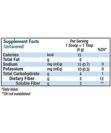 Nutrisource Fiber Powder Supplement 7.2 oz - Unflavored | Single Canister - Buy Online on GoSupps.com