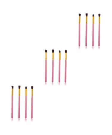 Shop Minkissy 12 Pcs Foundation & Highlighter Makeup Brush Set - Synthetic Hair Pink Glitter Cosmetics Tools for Flawless Makeup - Buy Online on GoSupps.com