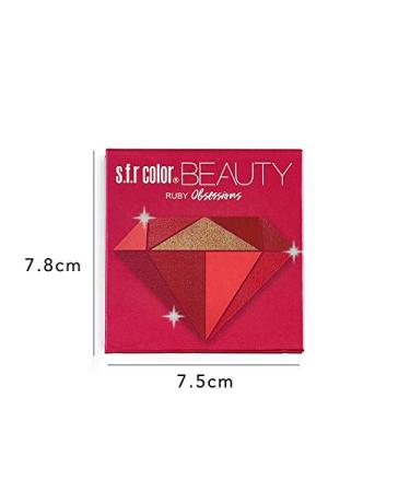 9-Color Eyret Red Eyeshadow Palette - Highly Pigmented Matte and Glitter Eye Shadows for Women and Girls - Buy Online on GoSupps.com