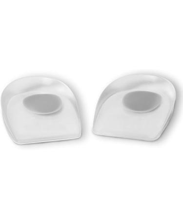 Fuchsia Gel Heel Pillow for Pain Relief | Orthopedic Silicone Cushion for Heel Spur Achilles Pain & Plantar Fasciitis | Fits Shoe Size 39-42 - Buy Online on GoSupps.com