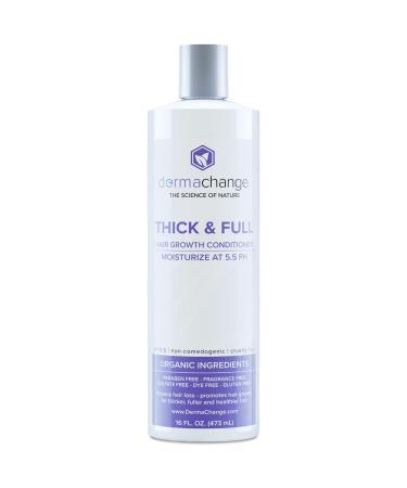 Hair Growth Organic Conditioner - Grow Hair Fast - Sulfate Free - Best Hair Products With Vitamins - Prevent Hair Loss - Helps Dermatitis - For Women and Men - Made in USA, 16 fl.oz.(473ml) 16 Ounce - Buy Online on GoSupps.com