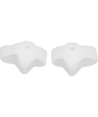 Silicone Bunion Adjuster | Toe Separator for Improved Walking Comfort | No Skin Irritation | Ideal for Outdoors, Travel, Home | White - Buy Online on GoSupps.com