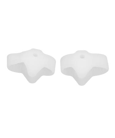 Toe Separator Adjuster Toe Separator Toe Corrector Toe SeparatorCorrector Orthotics Toe Separator Pain Relief Feet Bone Adjuster Correction(white)