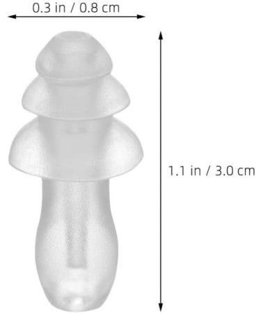 iPlusmile 50 Pairs Noise Reduction Ear Plugs - Waterproof Silicone & Reusable for Sleep Snoring Shooting Swimming Studying & Concerts - International Shipping Available - Buy Online on GoSupps.com
