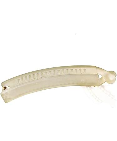 New 2025 Frosted Solid Banana Clip Women New For Fashion Ponytail Hairpin Hair Styling Clip Hair Accessories Headwear Barrettes Hair Claws Jewelry Fashion Accessories Creative Gift - Buy Online on GoSupps.com