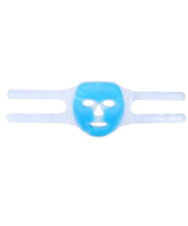 Reusable Hot Cold Gel Facial Mask - Skin Tightening & Fatigue Relief | Eye Relaxation & Cooling Therapy - Buy Online on GoSupps.com