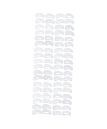 MAGICLULU 72 Pcs 6 Sets Eyebrow Stencils Eyebrows Shape Eyebrowhack Molds Kit Eyebrow Trimming White Tool mediumx3pcs As Shownx3pcs