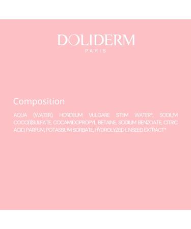 Doliderm cleansing gel | gentle daily face wash for all skin types removes impurities and hydrates - Buy Online on GoSupps.com