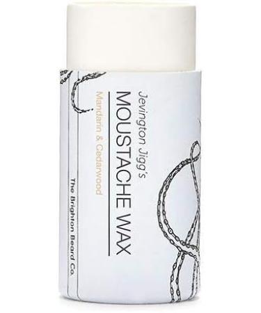 Brighton Beard Co. Jevington Jiggs Mandarin & Cedarwood Moustache Wax - 15ml - Buy Online on GoSupps.com