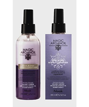 Magic Arganoil Ritual Blonde 2-Phase Conditioner Bifasico Illuminating Capelli Biondi 200ml
