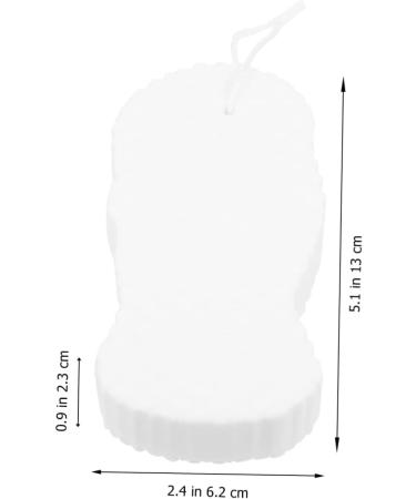 FRCOLOR 10 Pcs Bath Sponge Set - Soft Shower Scrubber for Women Kids & Babies | 3D Absorbent PVA Bathing Sponges - Ideal for Body Cleaning & Back Washing - Buy Online on GoSupps.com