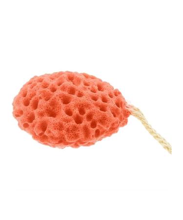 Bath Sponges for Adults Bath Sponge Mesh Pouf Bath Sponge Foam Loofah Sponge (Size : Orange)