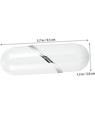 Buy Gatuida White Love Money Glasses Case - Stylish 9.5x3cm Plastic Box - International Shipping Available - Buy Online on GoSupps.com