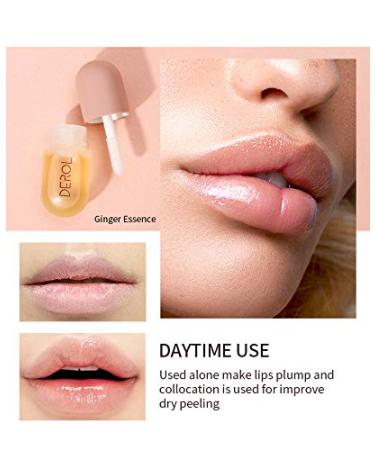 NVYUE Lip Plumper Derol - Natural Lip Enhancer Serum for Fuller Lips (2PCS) - Buy Online on GoSupps.com