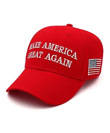 Trump 2024 Hat Donald Trump Hat 2024 Keep America Great Hat MAGA Camo Embroidered Adjustable Baseball Cap Red-maga
