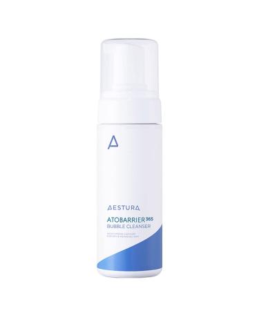 AESTURA ATOBARRIER365 Bubble Cleanser with Mild Acidic pH formula  Pump to Foam Touchless Type Face Wash  Fragrance Free  SOAP Free  Hypoallergenic  5.07 Fl Oz.